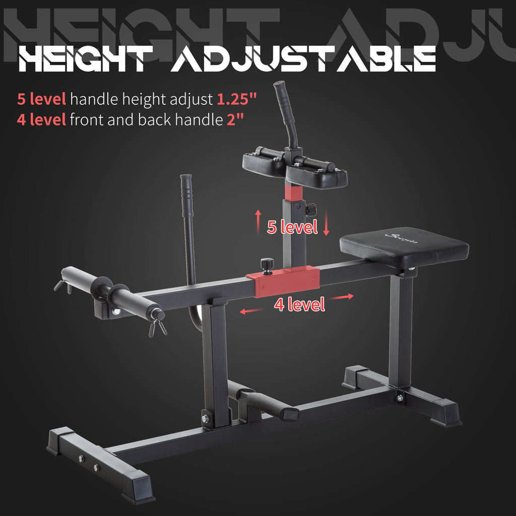 Seated Calf Raise Machine Adjustable Leg Press – Home Gym Strength Trainer