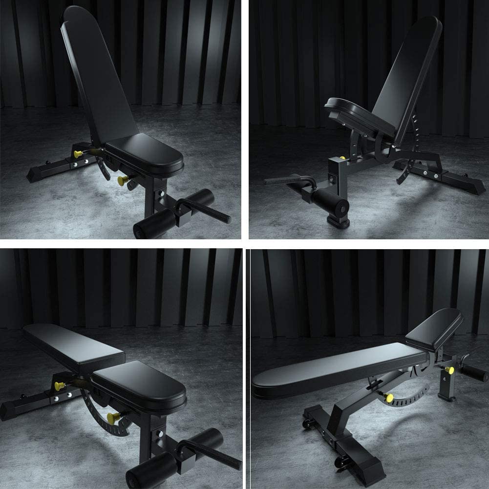 Adjustable Strength Training Bench – Foldable Full Body Weight Bench