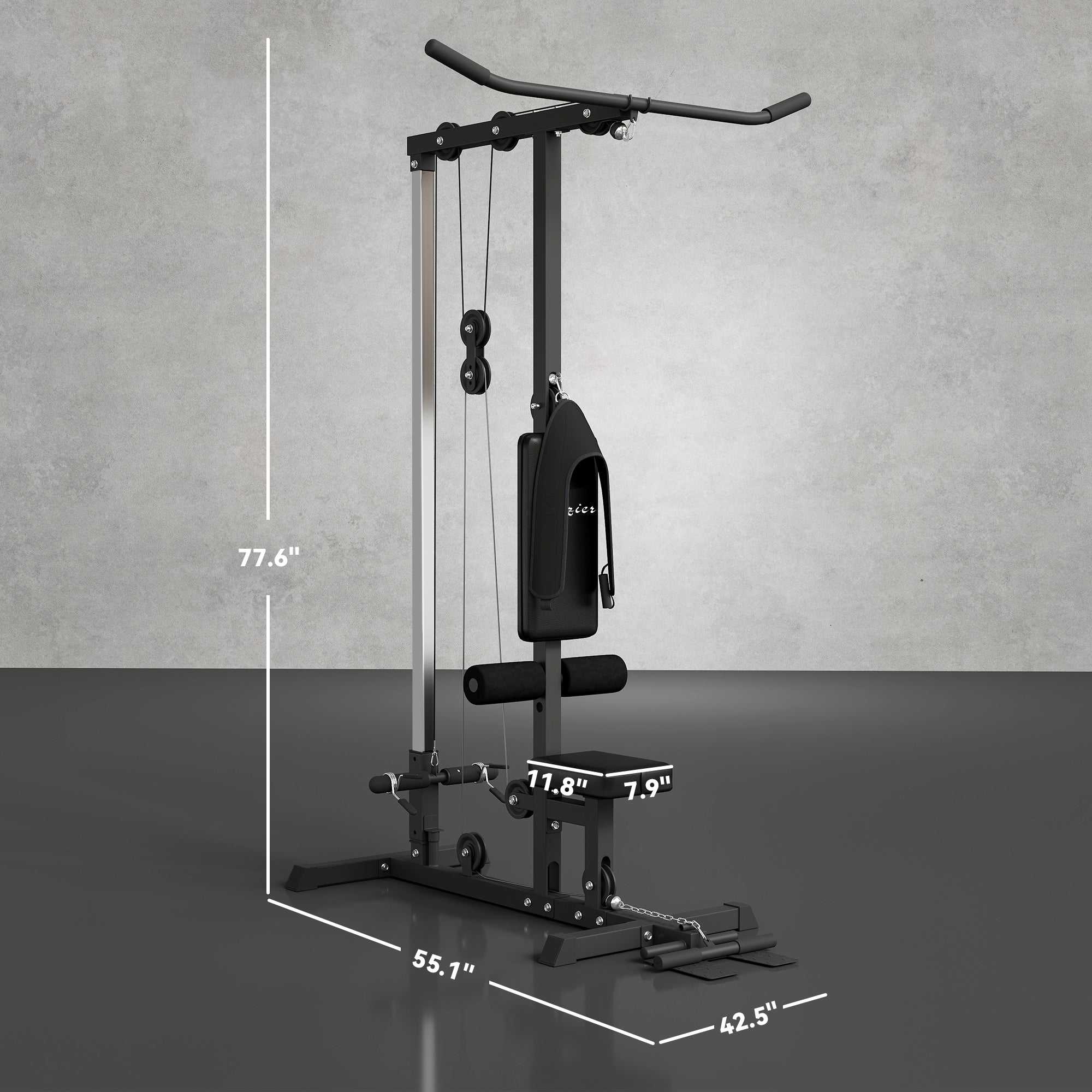 Plate Loaded Lat Pulldown & Low Row Machine
