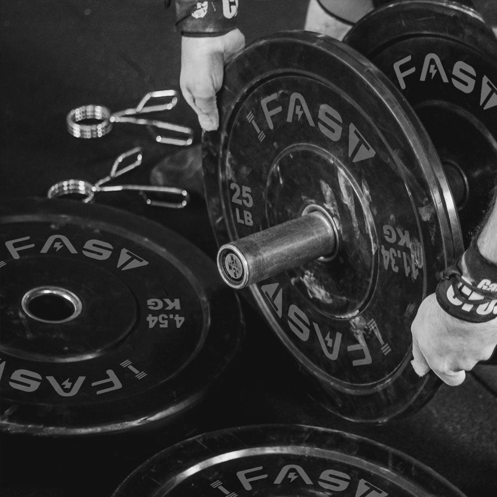 Rubber Olympic Bumper Plate – 35 lb | Rack and Smith Co