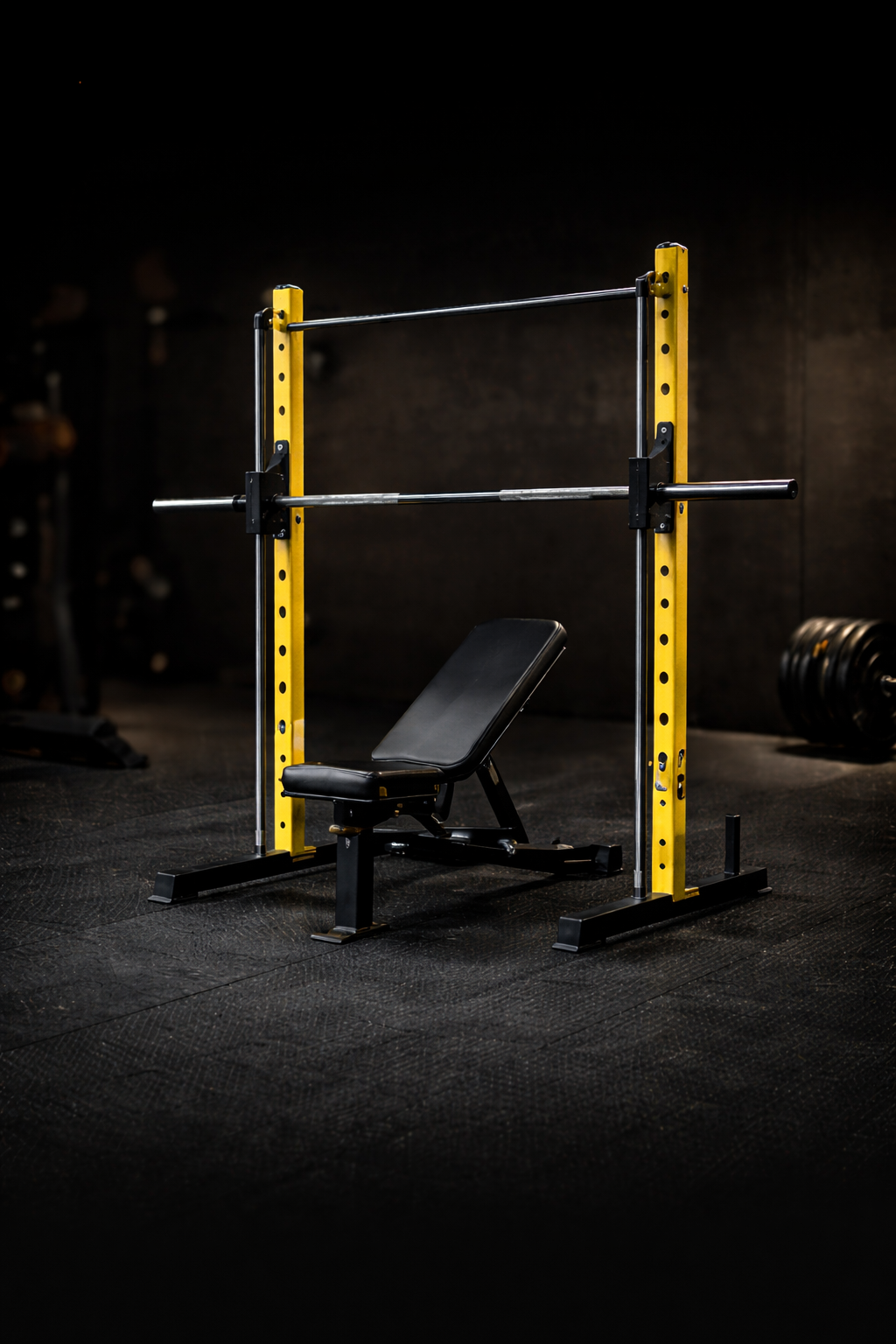 Plate-Loaded Smith Machine | Guided Strength Trainer