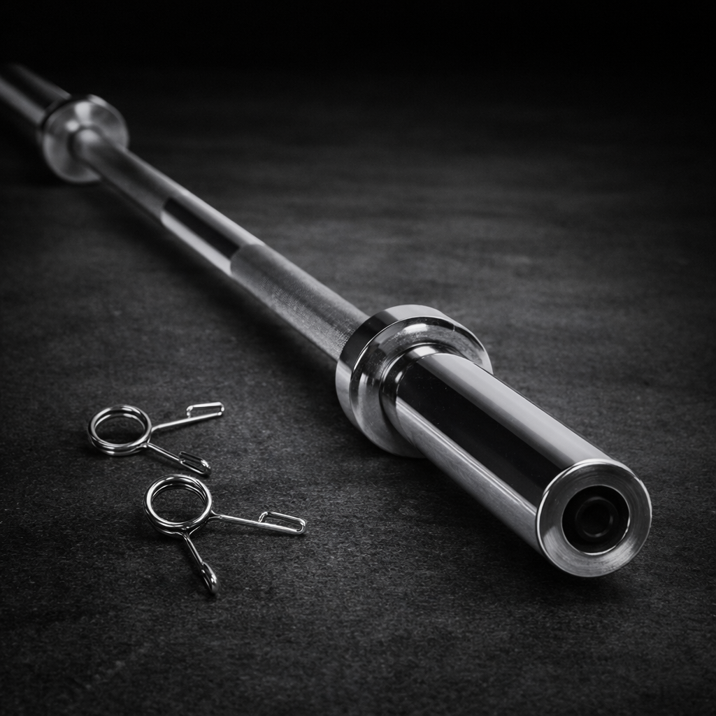 4 ft Olympic Barbell – 2 Inch Sleeves | Chrome Finish