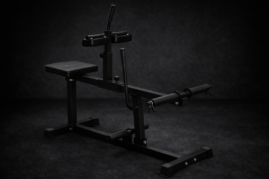 Seated Calf Raise Machine Adjustable Leg Press – Home Gym Strength Trainer