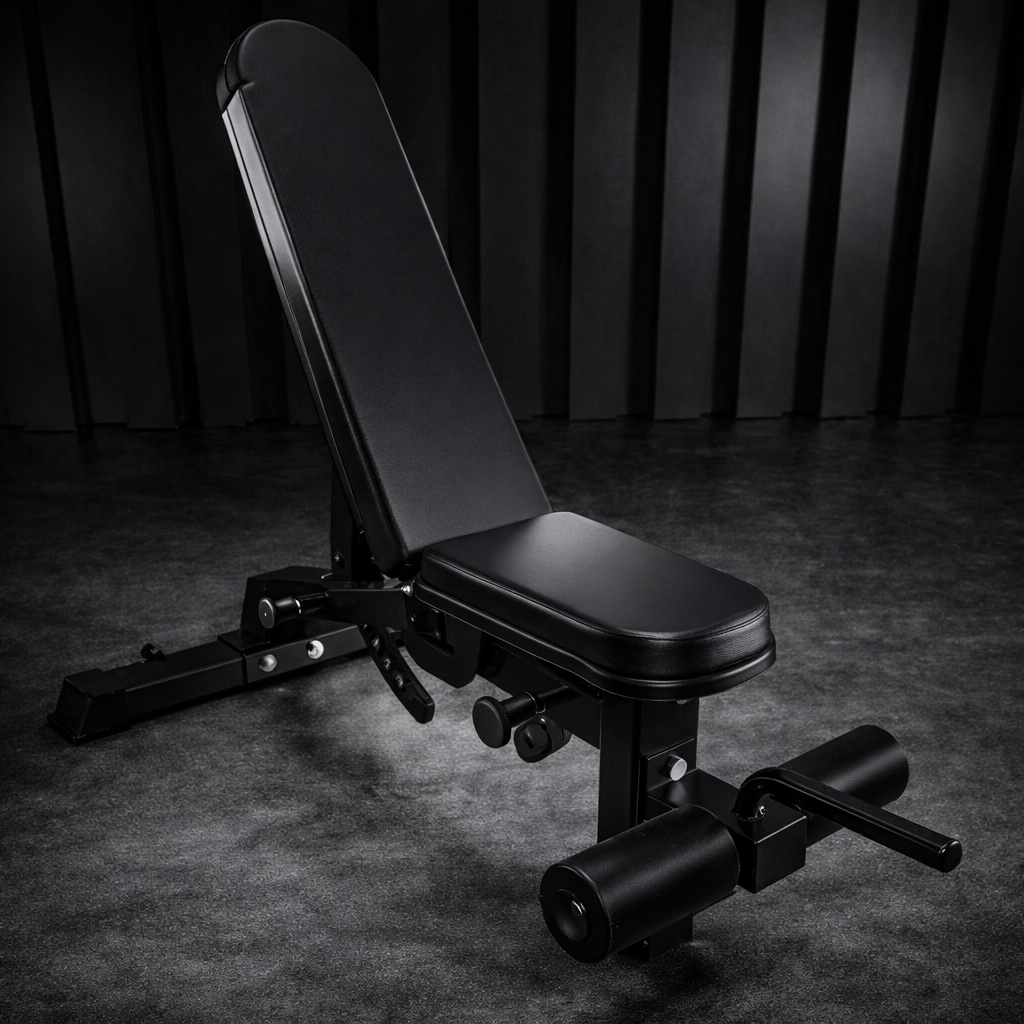 Adjustable Strength Training Bench – Foldable Full Body Weight Bench