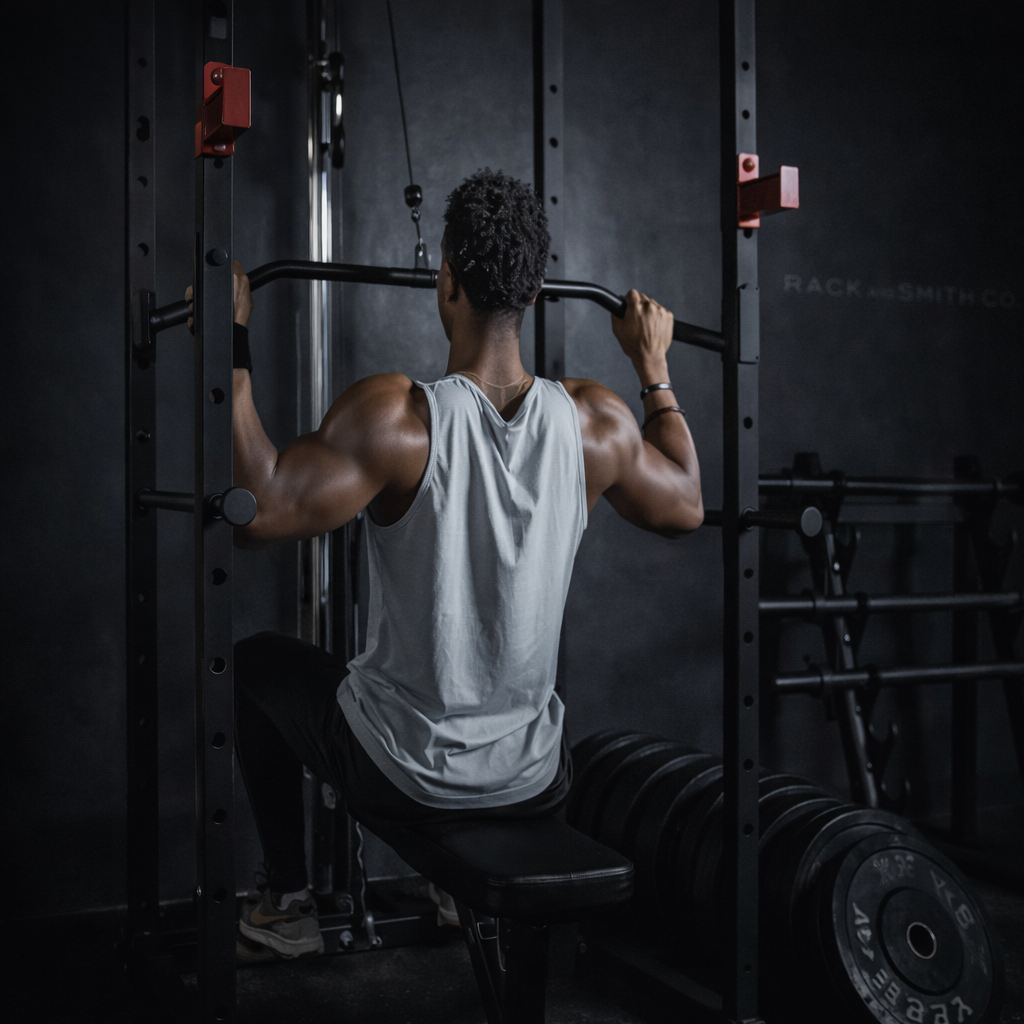 All-in-One Home Gym Starter Bundle – Rack, Barbell, Weights & Bench