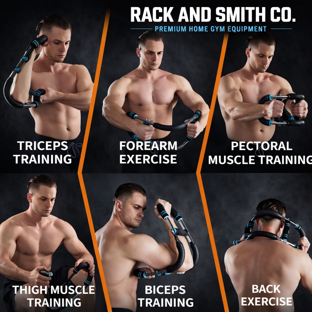 U-Shaped Arm Trainer – Biceps, Triceps & Chest Strength Tool